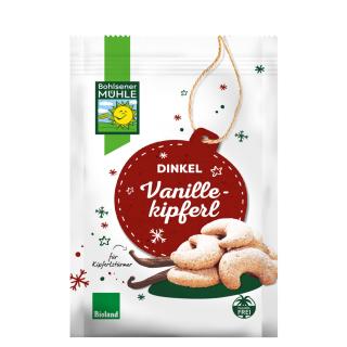 Dinkel Vanillekipferl Weihnachtsedition, 125g