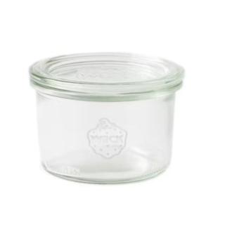 Sturz Glas mit Deckel 200 ml, 56x80mm