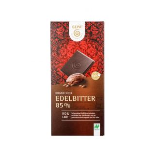 Edelbitter Schokolade 85%