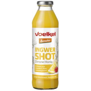 Shot Ingwer Zitrone Honig