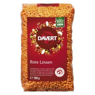 Rote Ganze Linsen, 500g