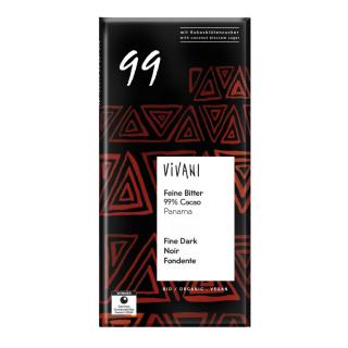 Feine Bitter 99% Cacao, 80g