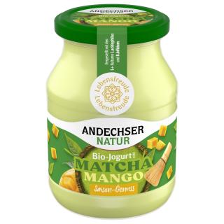 Joghurt Matcha-Mango 3,8%