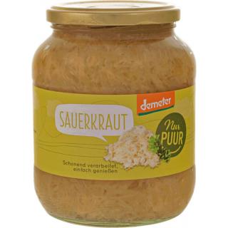 Sauerkraut im Glas, Nur puur
