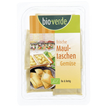 Maultaschen mit Gemüsefüllung