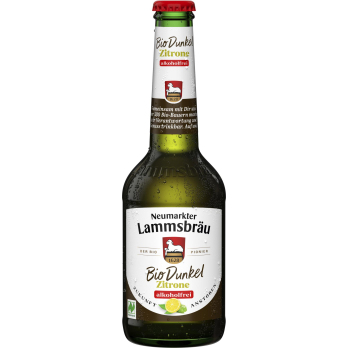 Lammsbräu Dunkel Zitrone, alkoholfrei