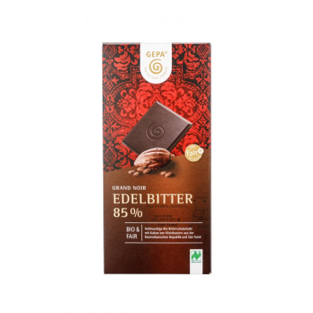 Edelbitter Schokolade 85%