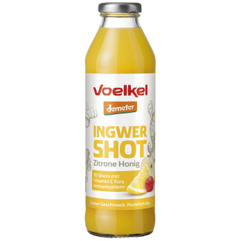 Shot Ingwer Zitrone Honig