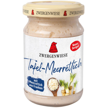 Tafel Meerrettich im Glas