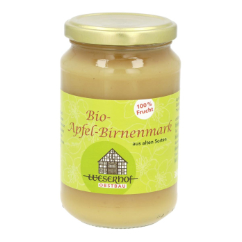 Apfel-Birnenmark, ungesüßt