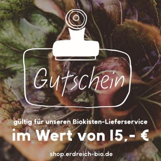 Gutschein 15€