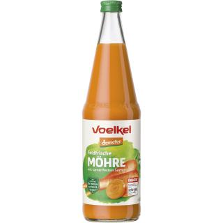 Möhrensaft feldfrisch, Voelkel, 0,7 Liter