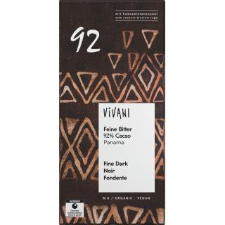 Feine Bitter 92 % Cacao, 80g