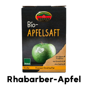 Rhabarber-Apfelsaft, Bag-in-Box