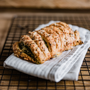 Bio-griech. Spinatstrudel