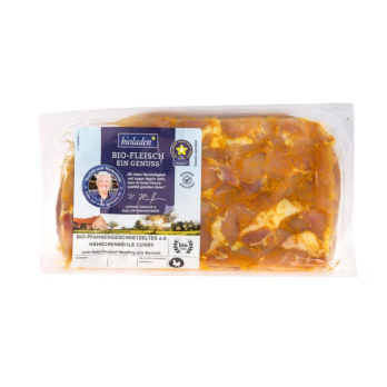 Pfannengeschnetzeltes Curry v. Hähnchen, ca. 300g