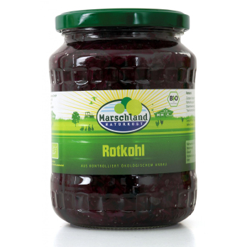 Rotkohl im Glas, 680g, Marschland
