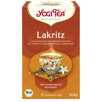 Yogi Tea Lakritztee, 17 Beutel