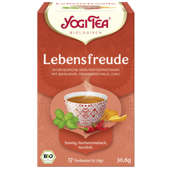 Yogi Tea Lebensfreude, 17 Beutel