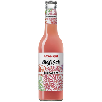 Bio Zisch Rhabarber, 0,33l