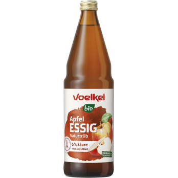 Apfelessig naturtrüb, Voelkel, 0,75l