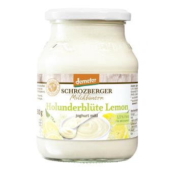 Joghurt Holunderblüte-Lemon 3,5%