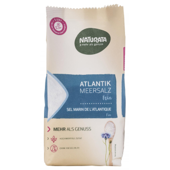 Meersalz Atlantik fein, 500 g