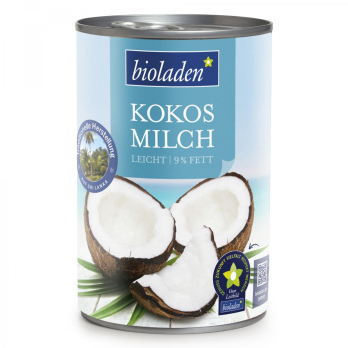 Kokosmilch fettarm 9% 400ml