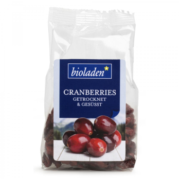 Cranberries gesüßt, b*, 100g