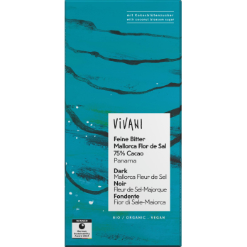 Feine Bitter Mallorca Flor de Sal 75% Cacao Panama