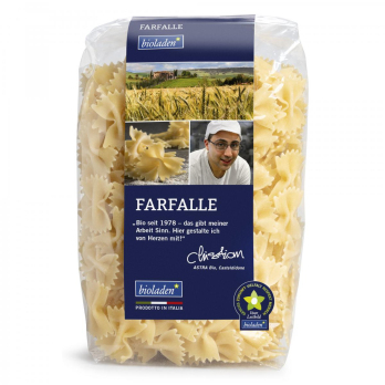 Farfalle Nudeln, hell, 500g