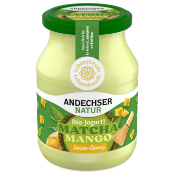 Joghurt Matcha-Mango 3,8%