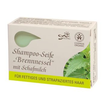 Shampoo-Seife Brennnessel mit Schafmilch