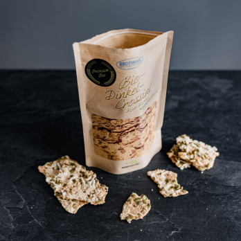 Bio-Dinkel Crossini Käse-Kürbis