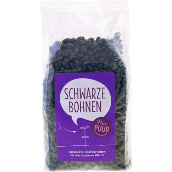 Schwarze Bohnen, nur puur, 500g