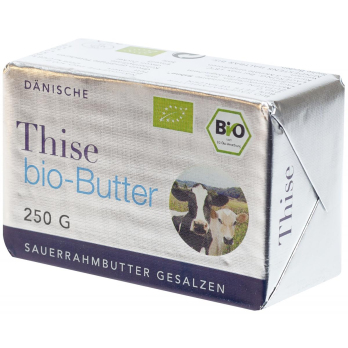 Dänische Butter, Thise, gesalzen