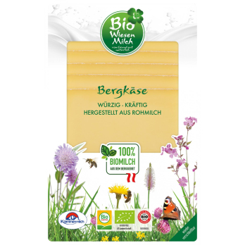 Bergkäse in Scheiben, 100g